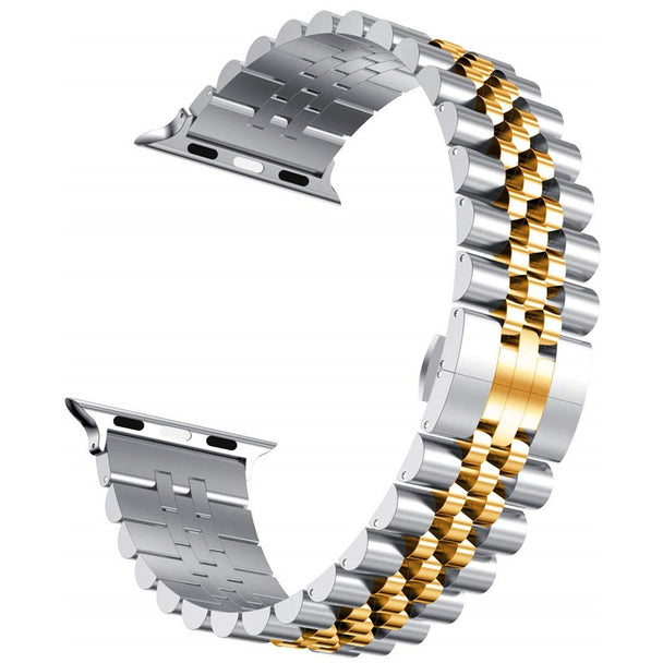 Elegant Stainless Steel Apple Watch Bracelet