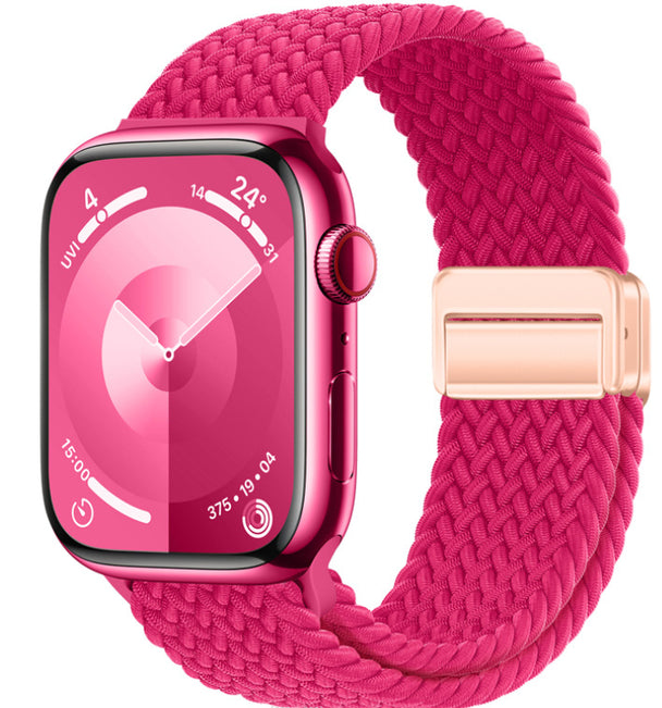 Magnetic Buckle Woven Loop Band for Apple Watch