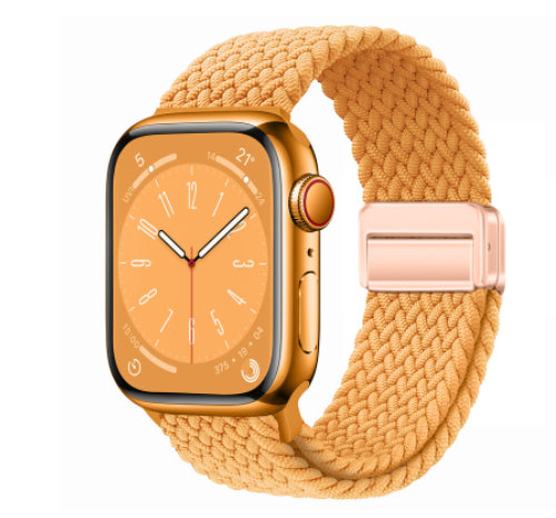 Magnetic Buckle Woven Loop Band for Apple Watch
