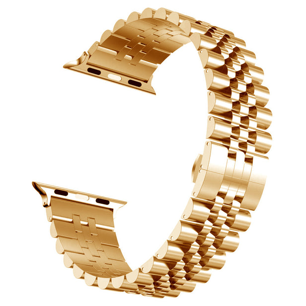 Elegant Stainless Steel Apple Watch Bracelet