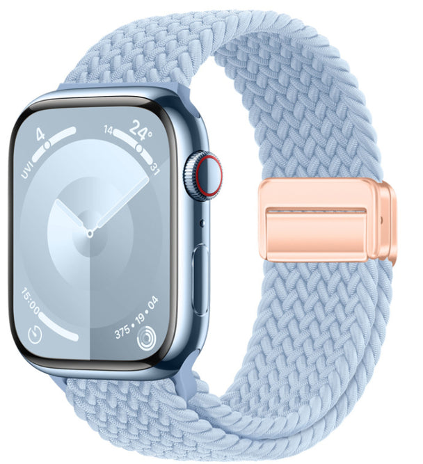 Magnetic Buckle Woven Loop Band for Apple Watch