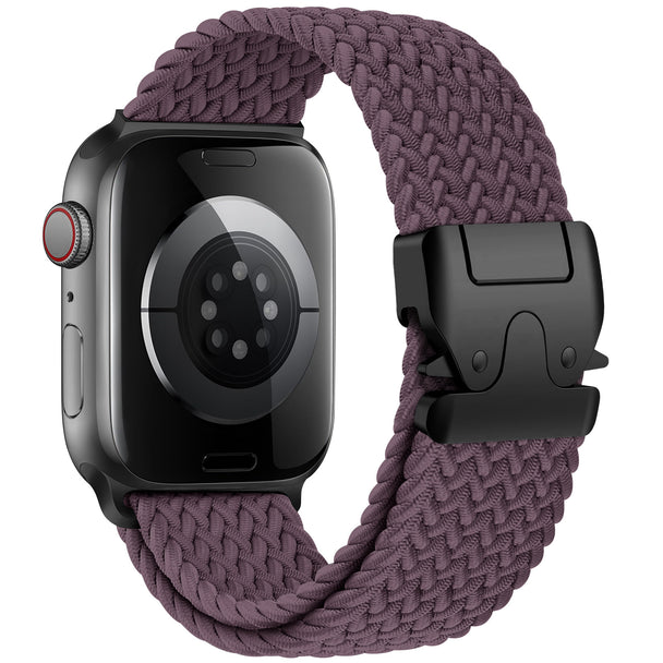 Braided Buckle Woven Loop Band for Apple Watch