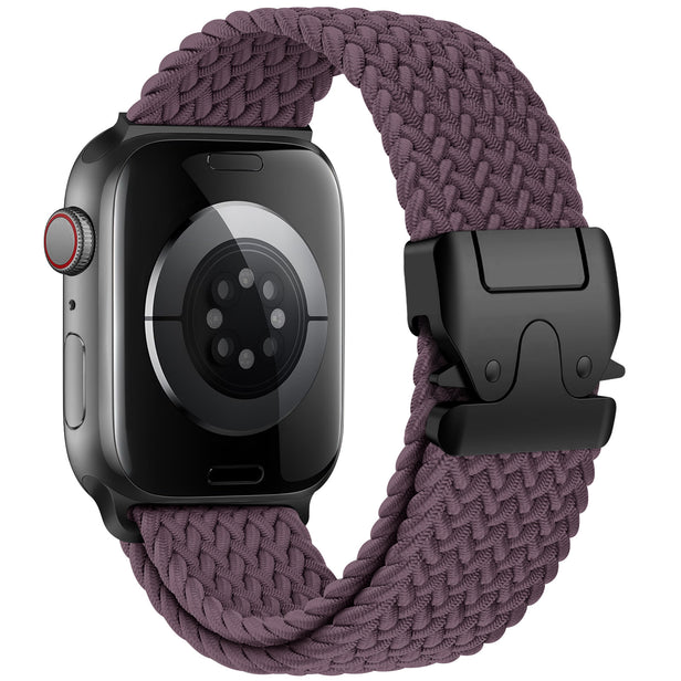 Braided Buckle Woven Loop Band for Apple Watch