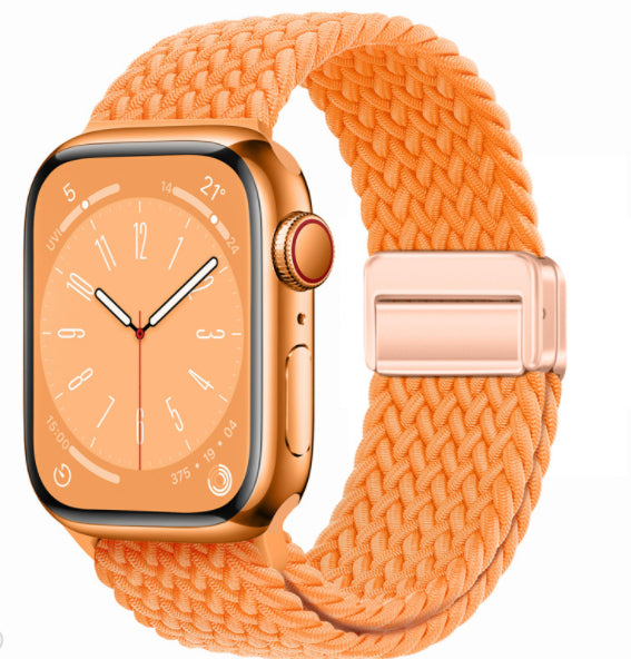 Magnetic Buckle Woven Loop Band for Apple Watch