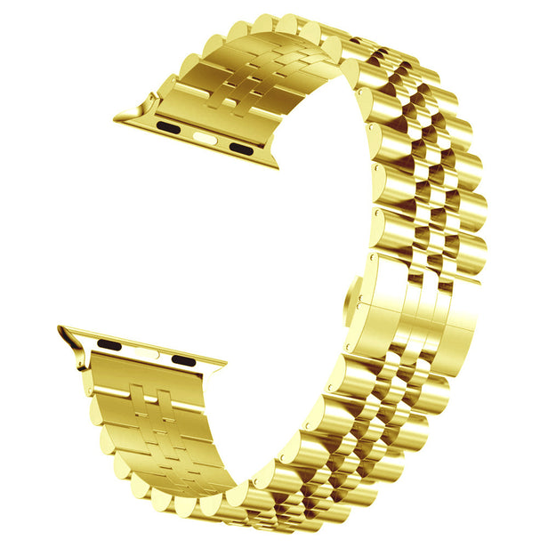 Elegant Stainless Steel Apple Watch Bracelet
