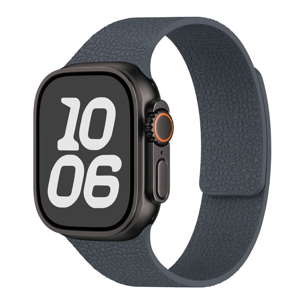 Soft Litchi Pattern Magnetic Sport Band for Apple Watch