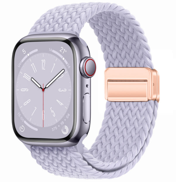 Magnetic Buckle Woven Loop Band for Apple Watch