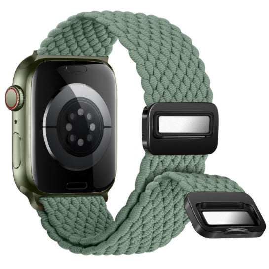 Magnetic Buckle Woven Loop Band for Apple Watch