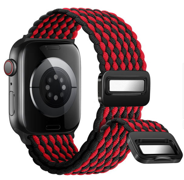 Magnetic Buckle Woven Loop Band for Apple Watch