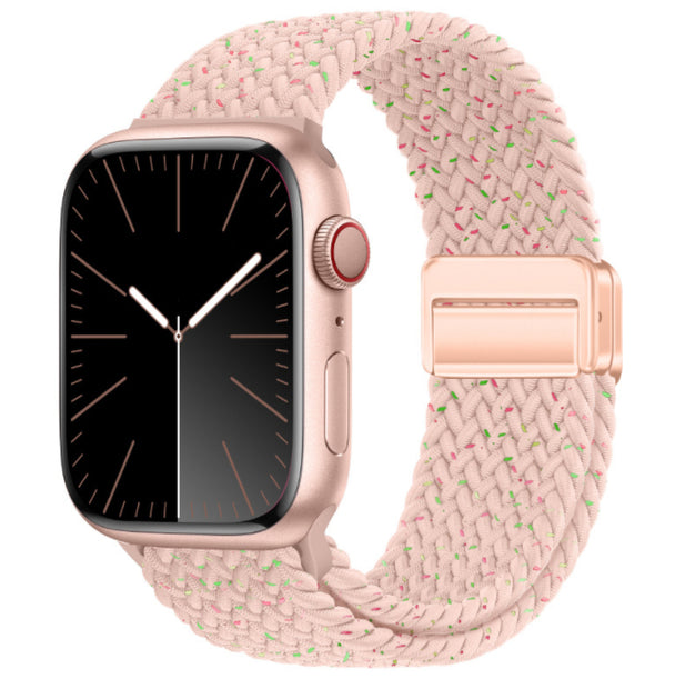 Magnetic Buckle Woven Loop Band for Apple Watch