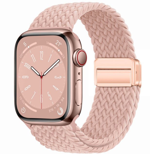 Magnetic Buckle Woven Loop Band for Apple Watch