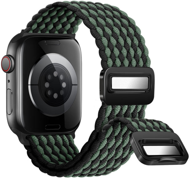 Magnetic Buckle Woven Loop Band for Apple Watch