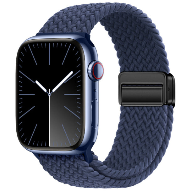 Magnetic Buckle Woven Loop Band for Apple Watch