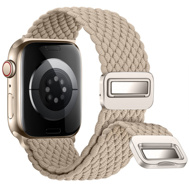 Magnetic Buckle Woven Loop Band for Apple Watch