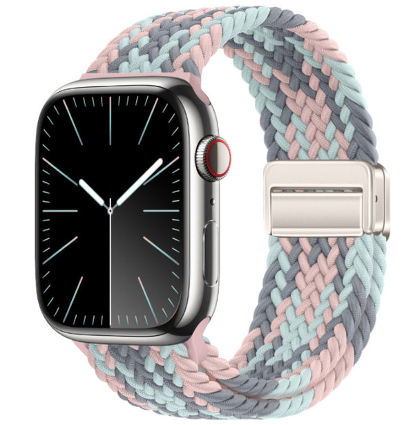 Magnetic Buckle Woven Loop Band for Apple Watch