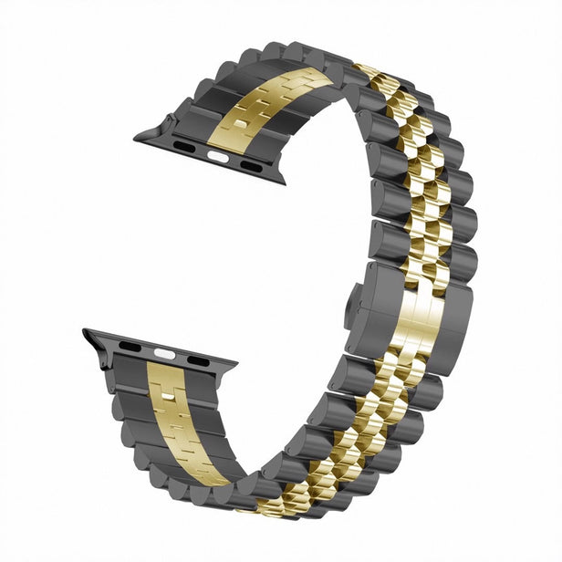Elegant Stainless Steel Apple Watch Bracelet