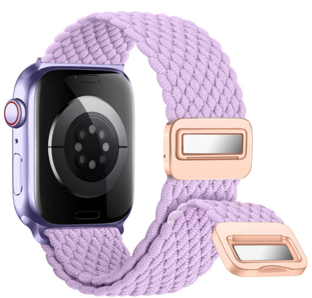 Magnetic Buckle Woven Loop Band for Apple Watch