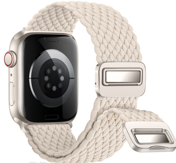 Magnetic Buckle Woven Loop Band for Apple Watch