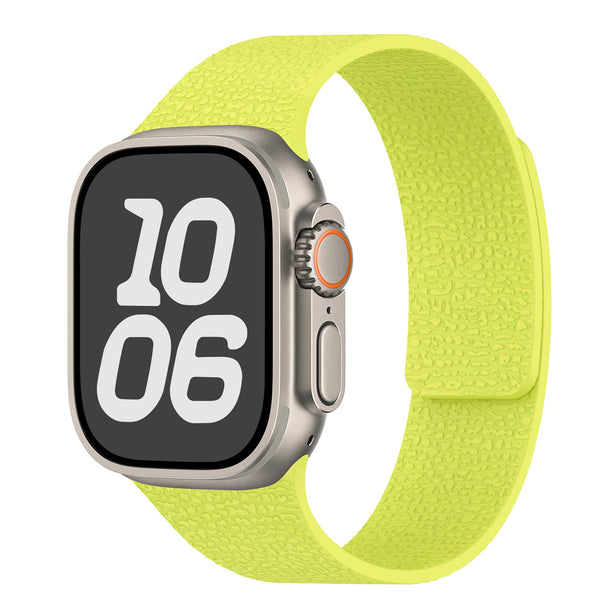 Soft Litchi Pattern Magnetic Sport Band for Apple Watch