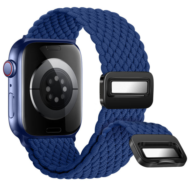 Magnetic Buckle Woven Loop Band for Apple Watch