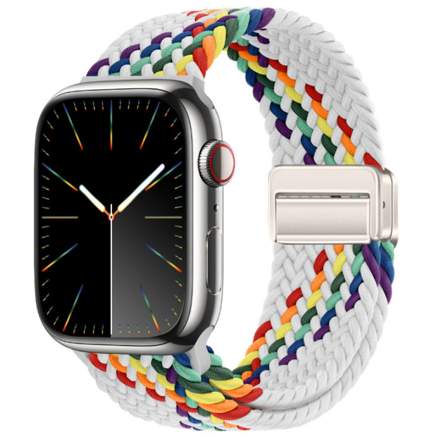 Magnetic Buckle Woven Loop Band for Apple Watch