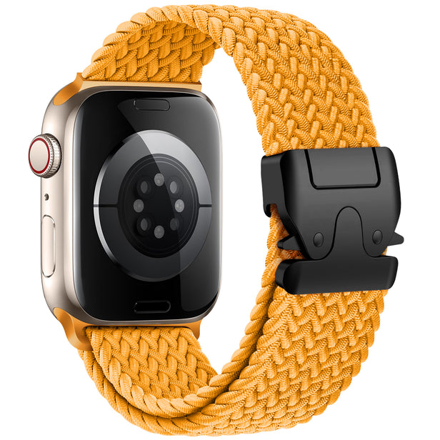 Braided Buckle Woven Loop Band for Apple Watch
