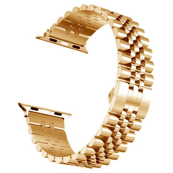 Elegant Stainless Steel Apple Watch Bracelet