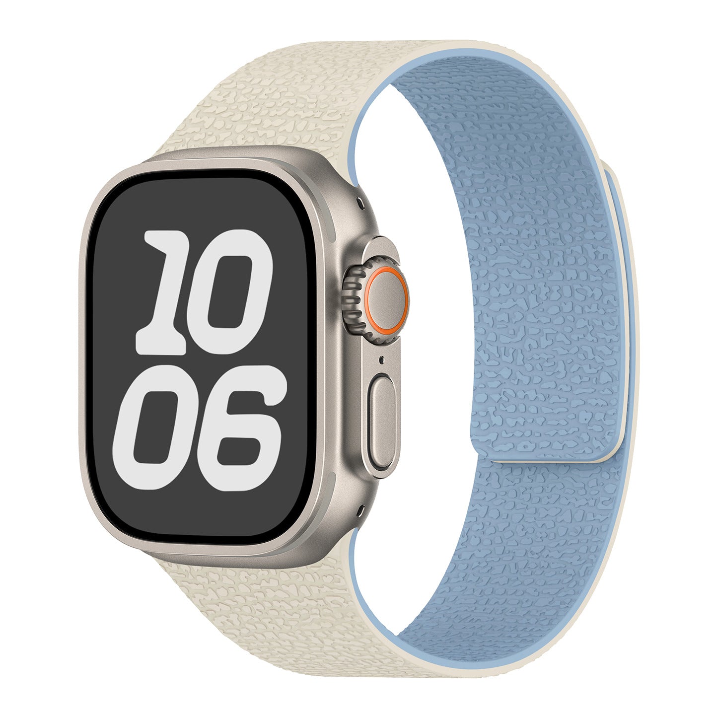 Soft Litchi Pattern Magnetic Sport Band for Apple Watch