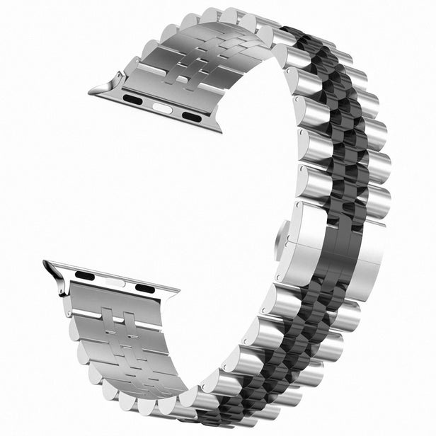 Elegant Stainless Steel Apple Watch Bracelet