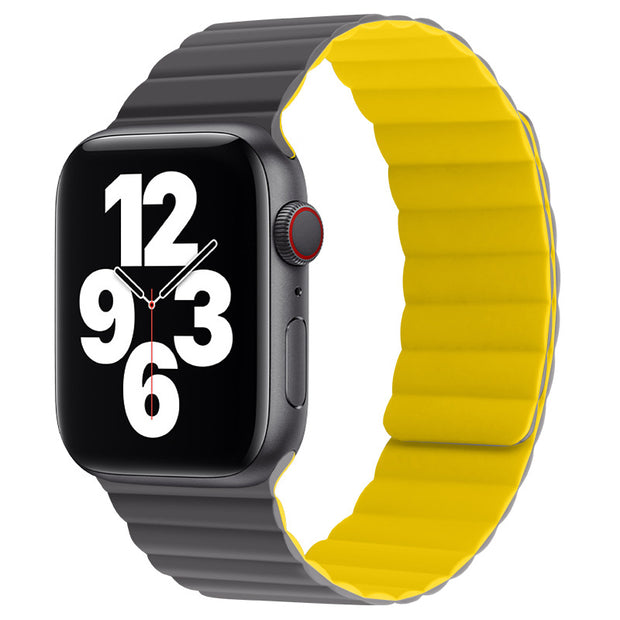 Ripple Wave Silicone Magnetic Band