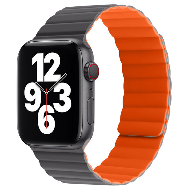Ripple Wave Silicone Magnetic Band
