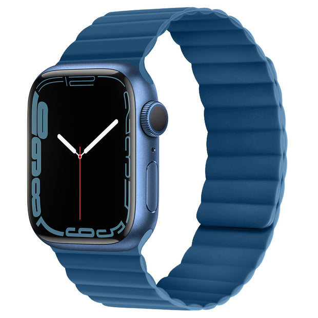 Ripple Wave Silicone Magnetic Band