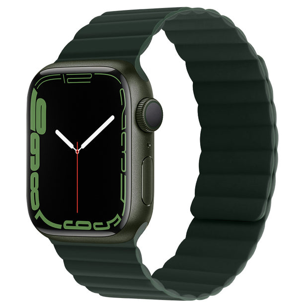 Ripple Wave Silicone Magnetic Band