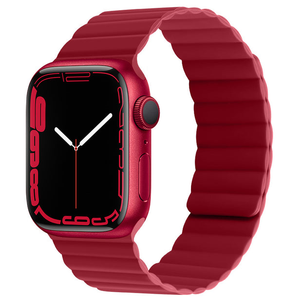 Ripple Wave Silicone Magnetic Band