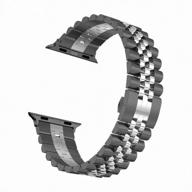 Elegant Stainless Steel Apple Watch Bracelet