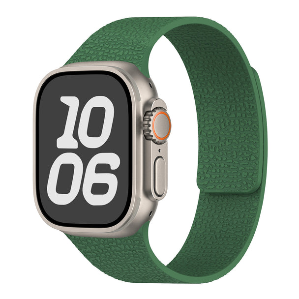 Soft Litchi Pattern Magnetic Sport Band for Apple Watch