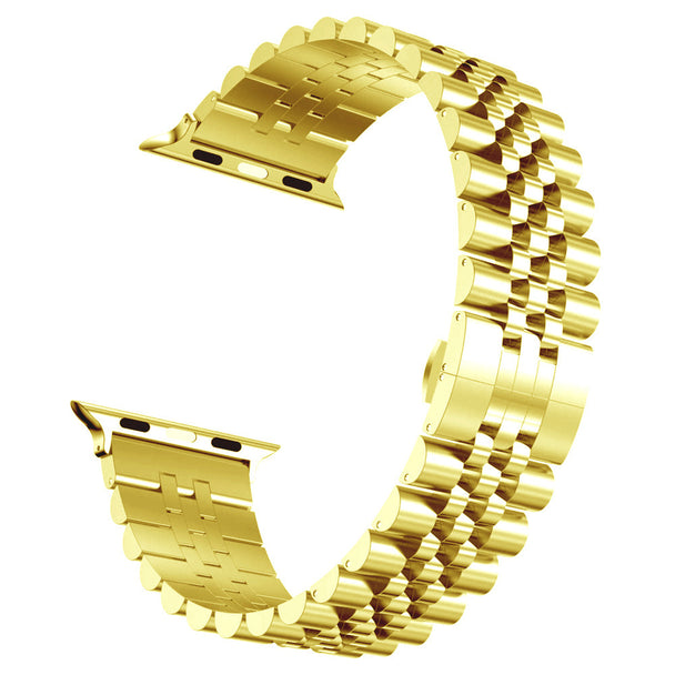 Elegant Stainless Steel Apple Watch Bracelet