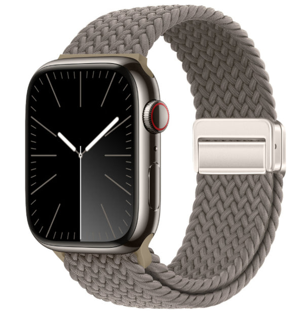 Magnetic Buckle Woven Loop Band for Apple Watch