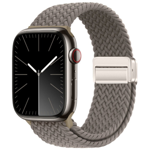 Magnetic Buckle Woven Loop Band for Apple Watch