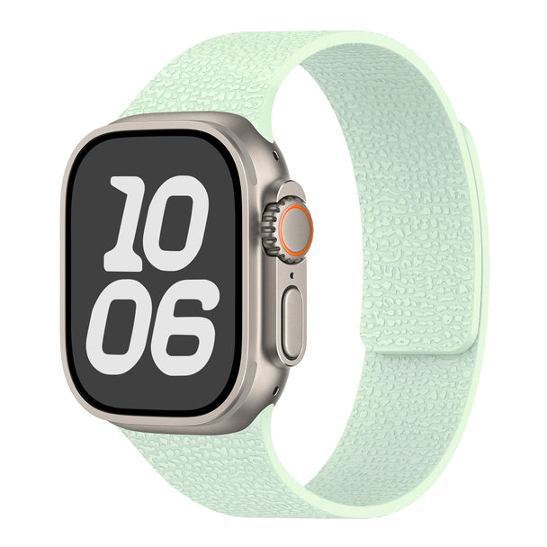 Soft Litchi Pattern Magnetic Sport Band for Apple Watch