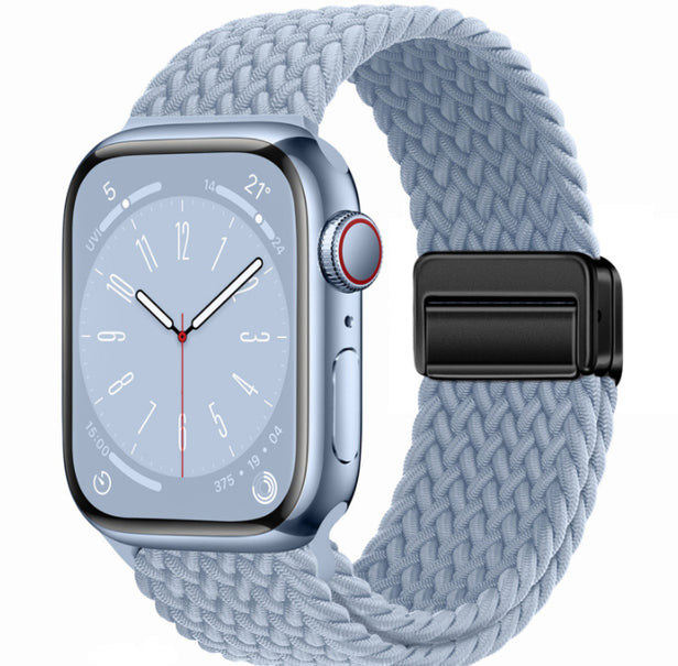 Magnetic Buckle Woven Loop Band for Apple Watch