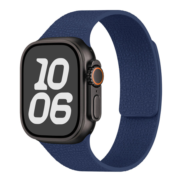 Soft Litchi Pattern Magnetic Sport Band for Apple Watch