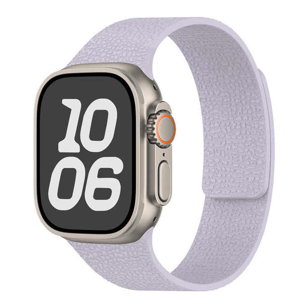 Soft Litchi Pattern Magnetic Sport Band for Apple Watch
