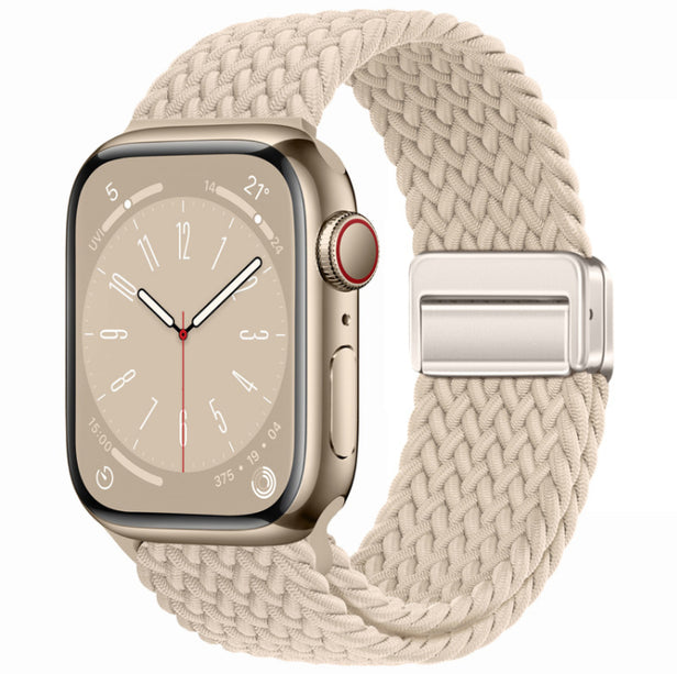 Magnetic Buckle Woven Loop Band for Apple Watch